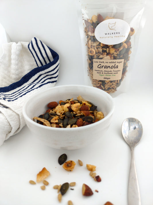 Low-Carb Granola - no added sugar