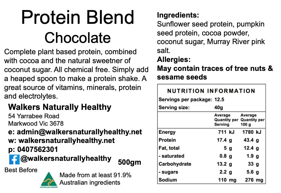 Protein Blend Chocolate