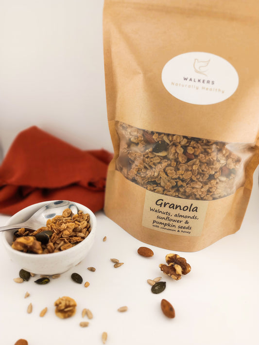 Granola slow cooked, chemical free - Australian seeds & nuts 600gm