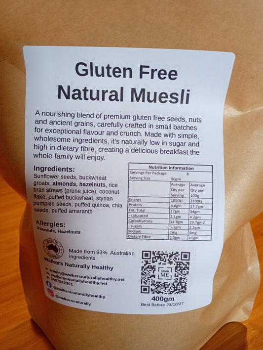 Gluten Free Muesli 400gm